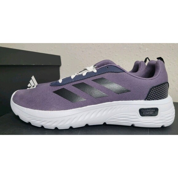 Adidas Cloudfoam Comfy LE 3 Purple White Sneakers Men\'s US 9.5 JL4518 NWT main image 8